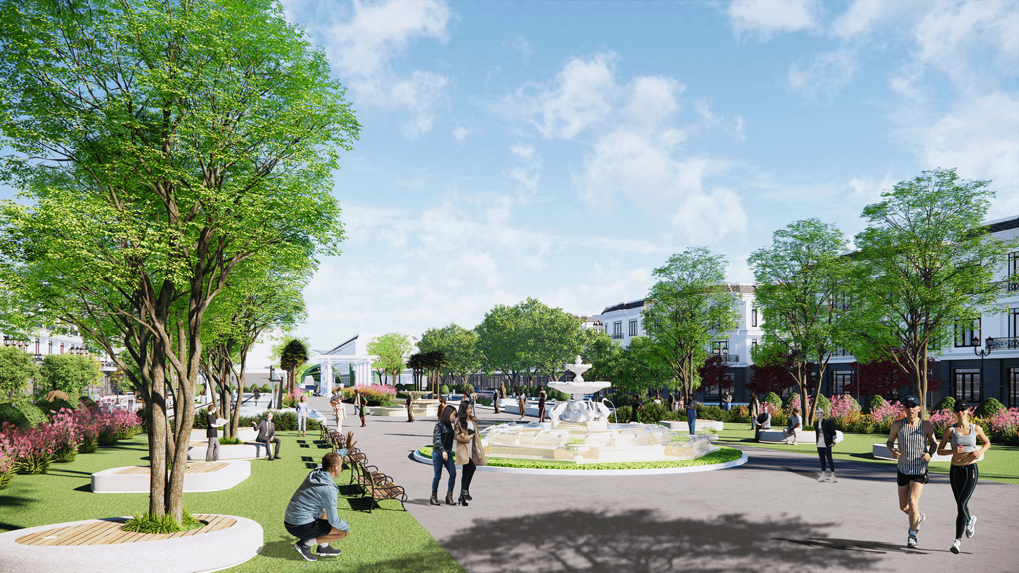 Công viên nội khu Alana City