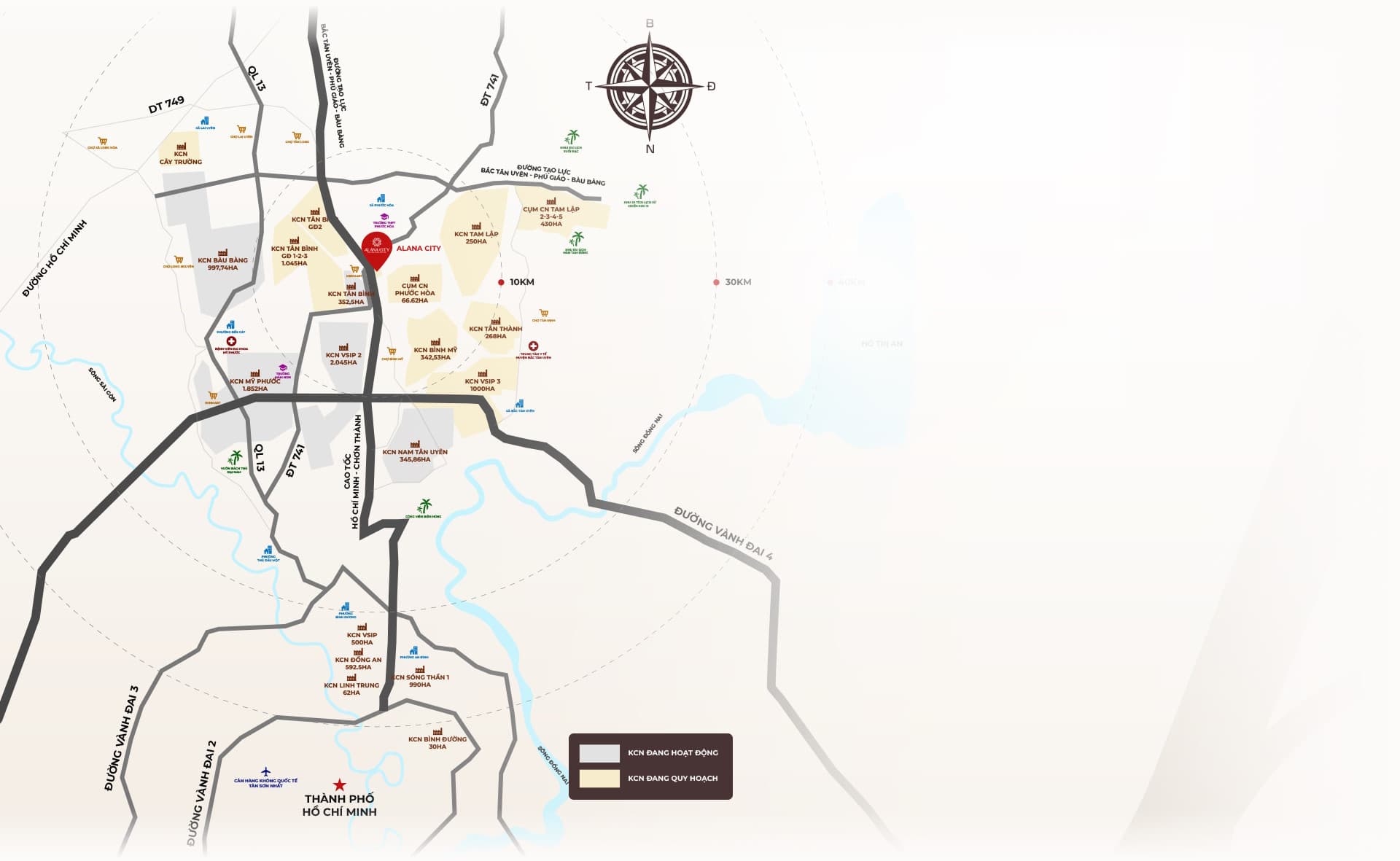 Strategic Location Background